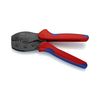 Krimp fogó szigetelt/szigeteletlen saruhoz5fészekkel 0.25-6mm2 trapéz-présforma PreciForce KNIPEX - 975238