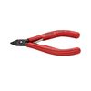 Oldalcsípő fogó elektronikai 64HRC max.d1,32/0,9/0,4mm piros normál 125mm KNIPEX - 7522125