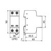 Villámáram-levezető kombi DEHNshield 2P T1+T2 TN 230V/AC 2M DSH TN 255 DEHN+SÖHNE - 941200